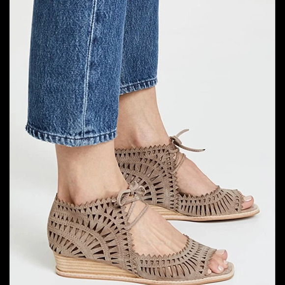 Jeffrey Campbell Rodillo wedge sandals - Picture 3 of 11